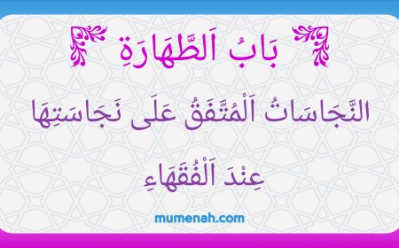 النَّجَاسَات المُتَّفَقِ عَلَى نَجَاسَتِهَا عِنْدَ الفُقَهَاءِ
