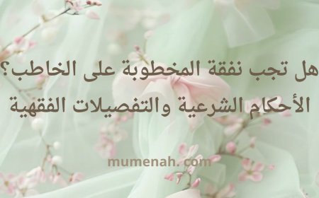 هل تجب نفقة المخطوبة على الخاطب؟ الأحكام الشرعية والتفصيلات الفقهية