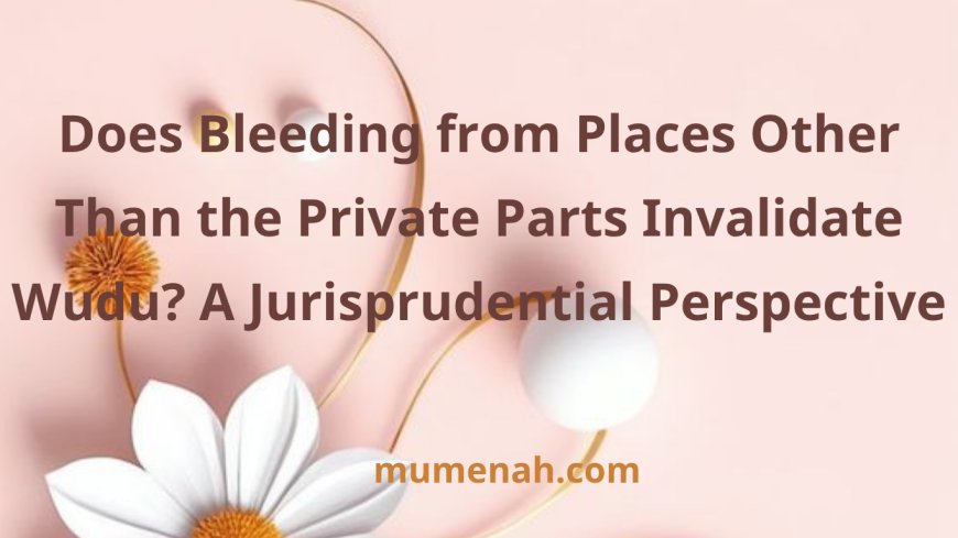 Does Bleeding from Places Other Than the Private Parts Invalidate Wudu? A Jurisprudential Perspective