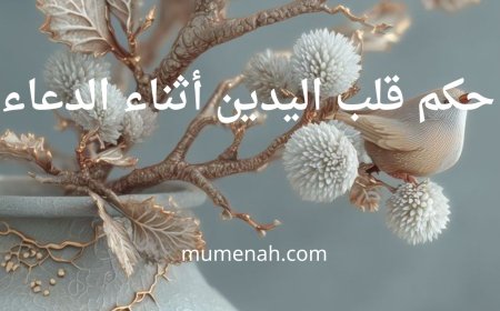 حكم قلب اليدين أثناء الدعاء