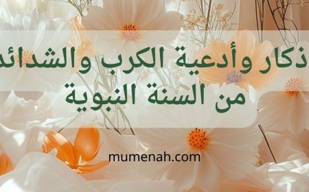 أذكار وأدعية الكرب والشدائد من السنة النبوية