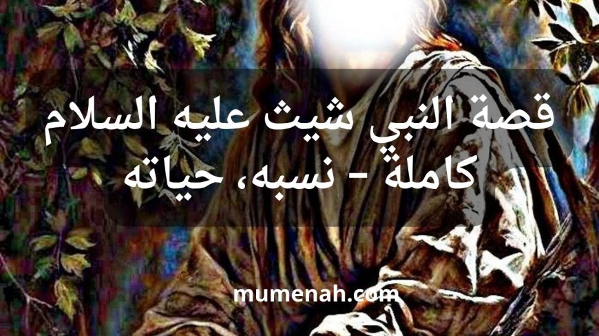 قصة النبي شيث عليه السلام كاملة – نسبه، حياته