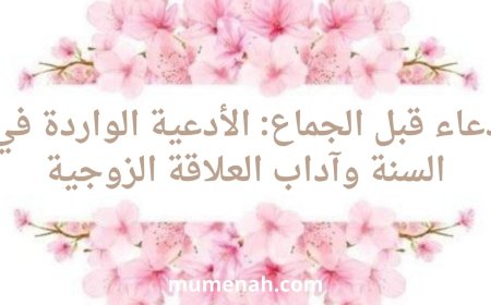 دعاء قبل الجماع: الأدعية الواردة في السنة