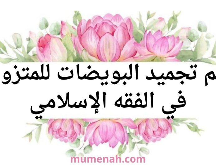 حكم تجميد البويضات للمتزوجة في الفقه الإسلامي